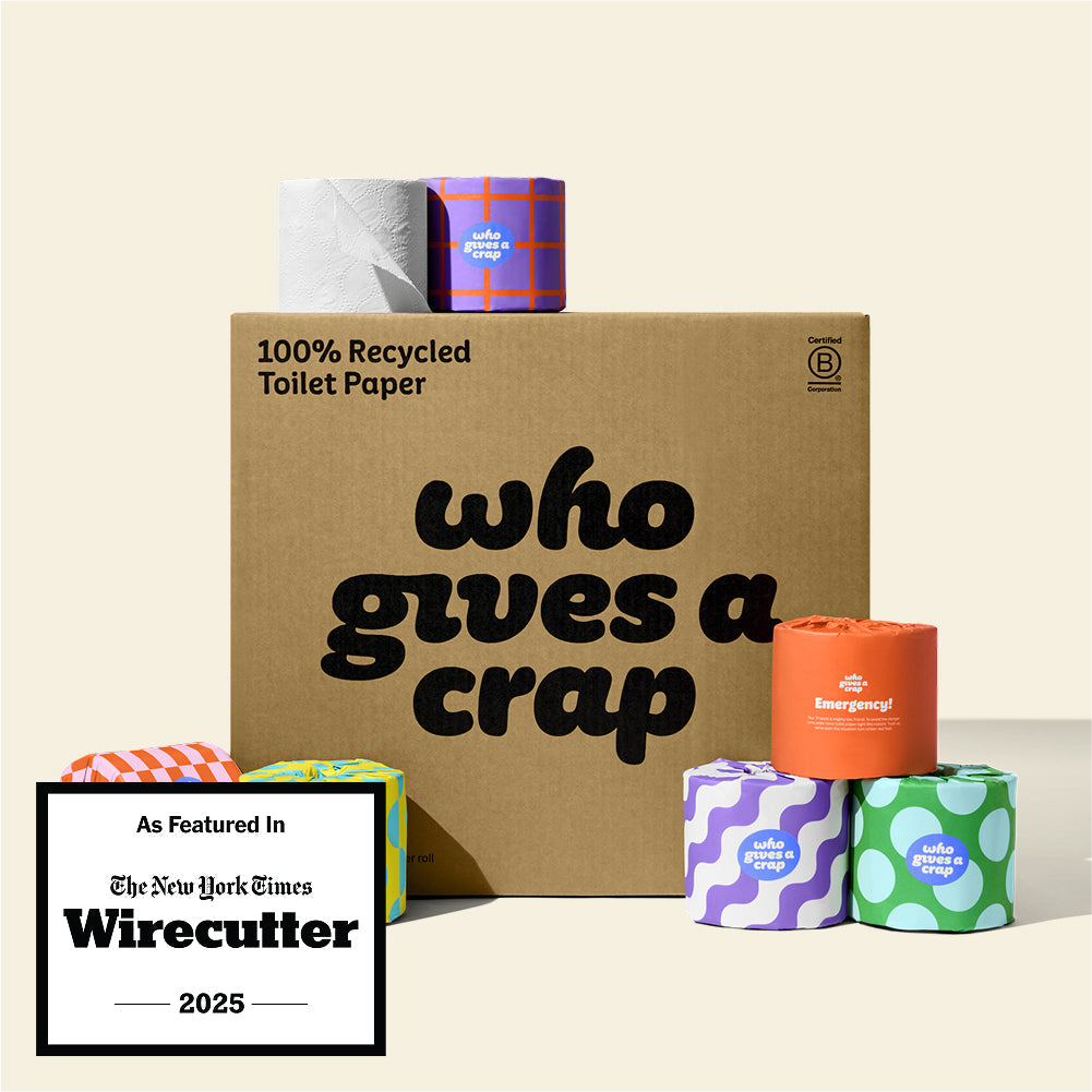 100% Recycled Toilet Paper